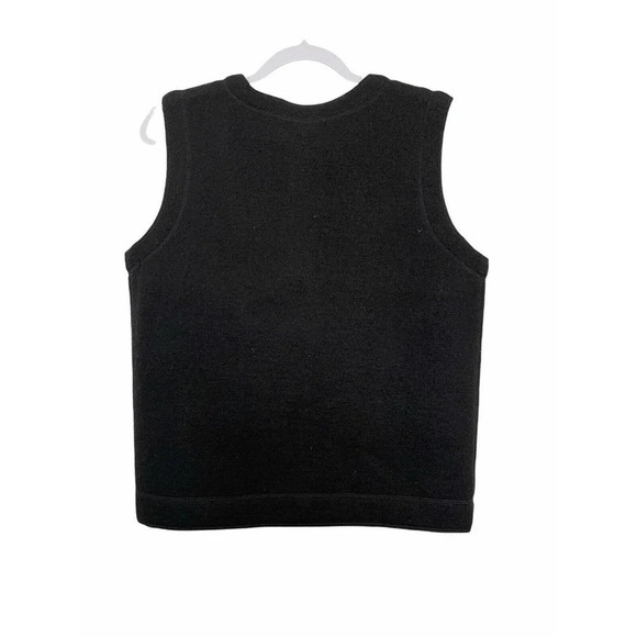 Woolrich Wool Embroidered Patchwork Vest Size Medium - Picture 2 of 8